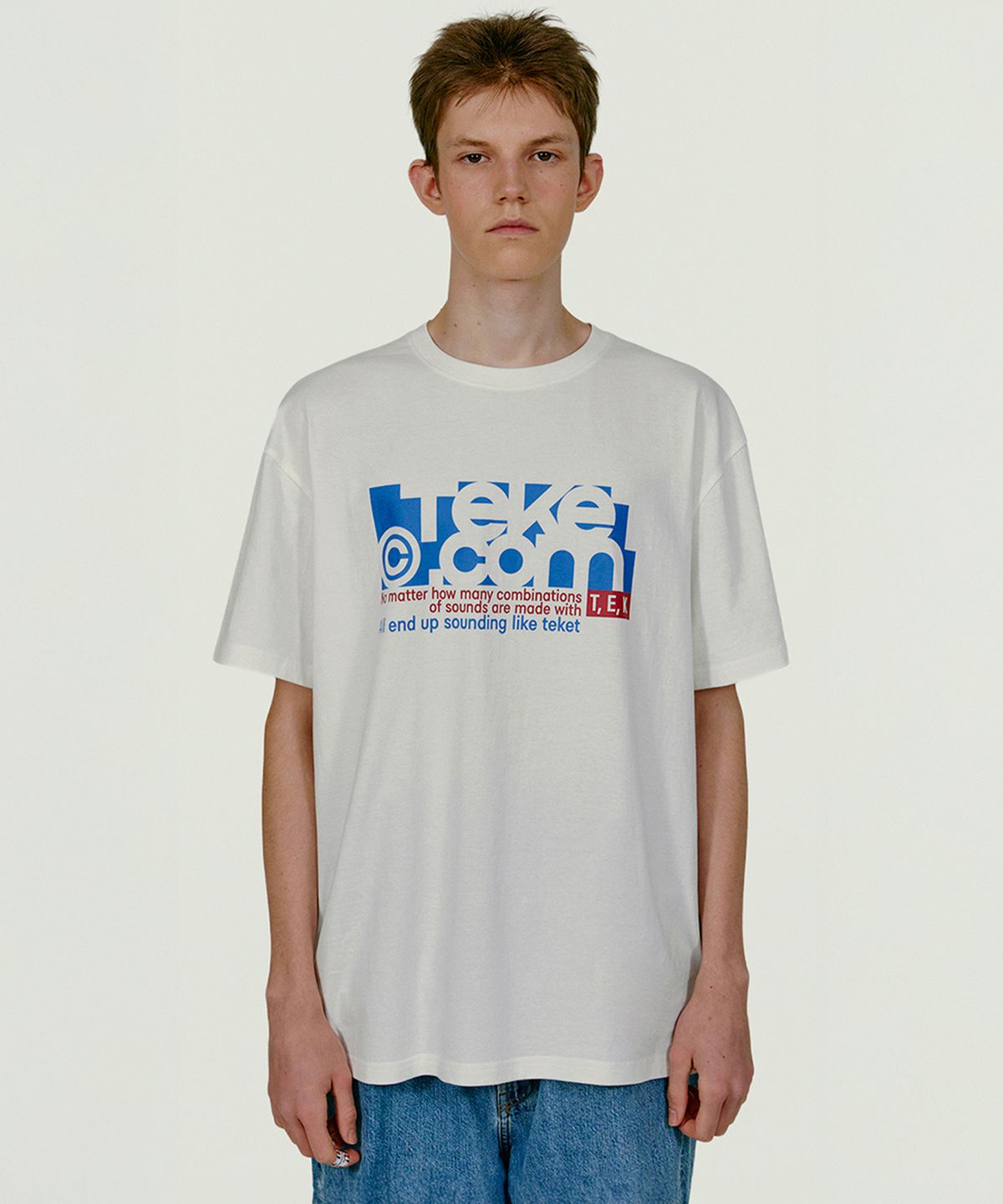 테켓(TEKET) Folder Tee White