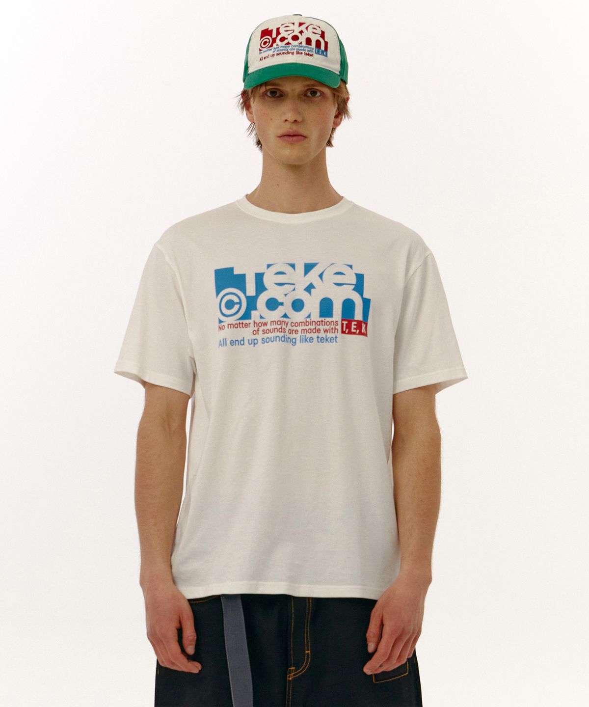 테켓(TEKET) Folder Tee White