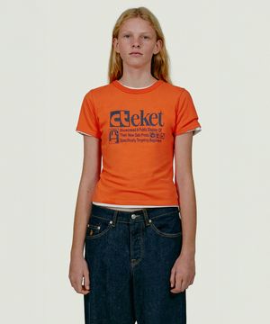 Plan Women Tee Orange