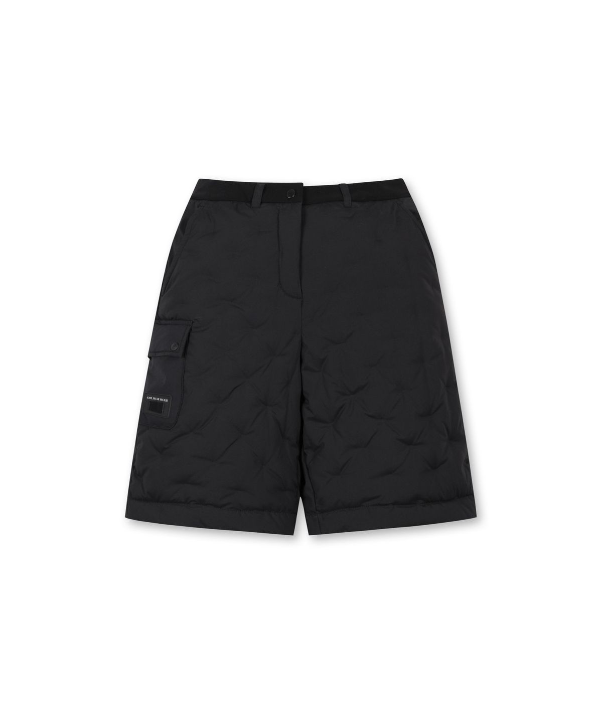 골든베어(GOLDEN BEAR) (W) Tube Down Shorts G5PAW25921BKX