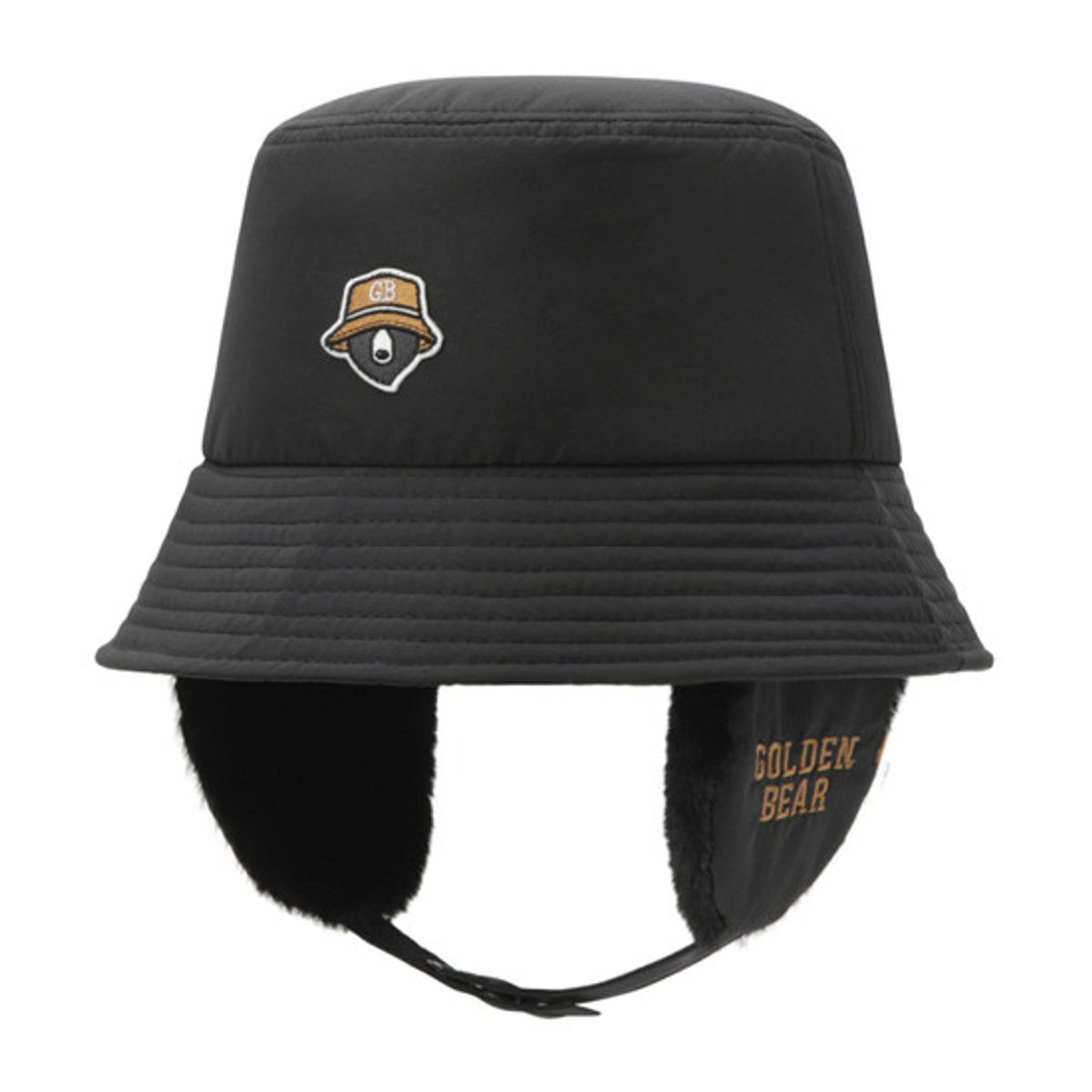 골든베어(GOLDEN BEAR) Detachable Earflap Bucket Hat G6RAX26101BKX