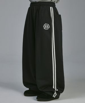 88 라인 기모 트레이닝 팬츠[차콜]