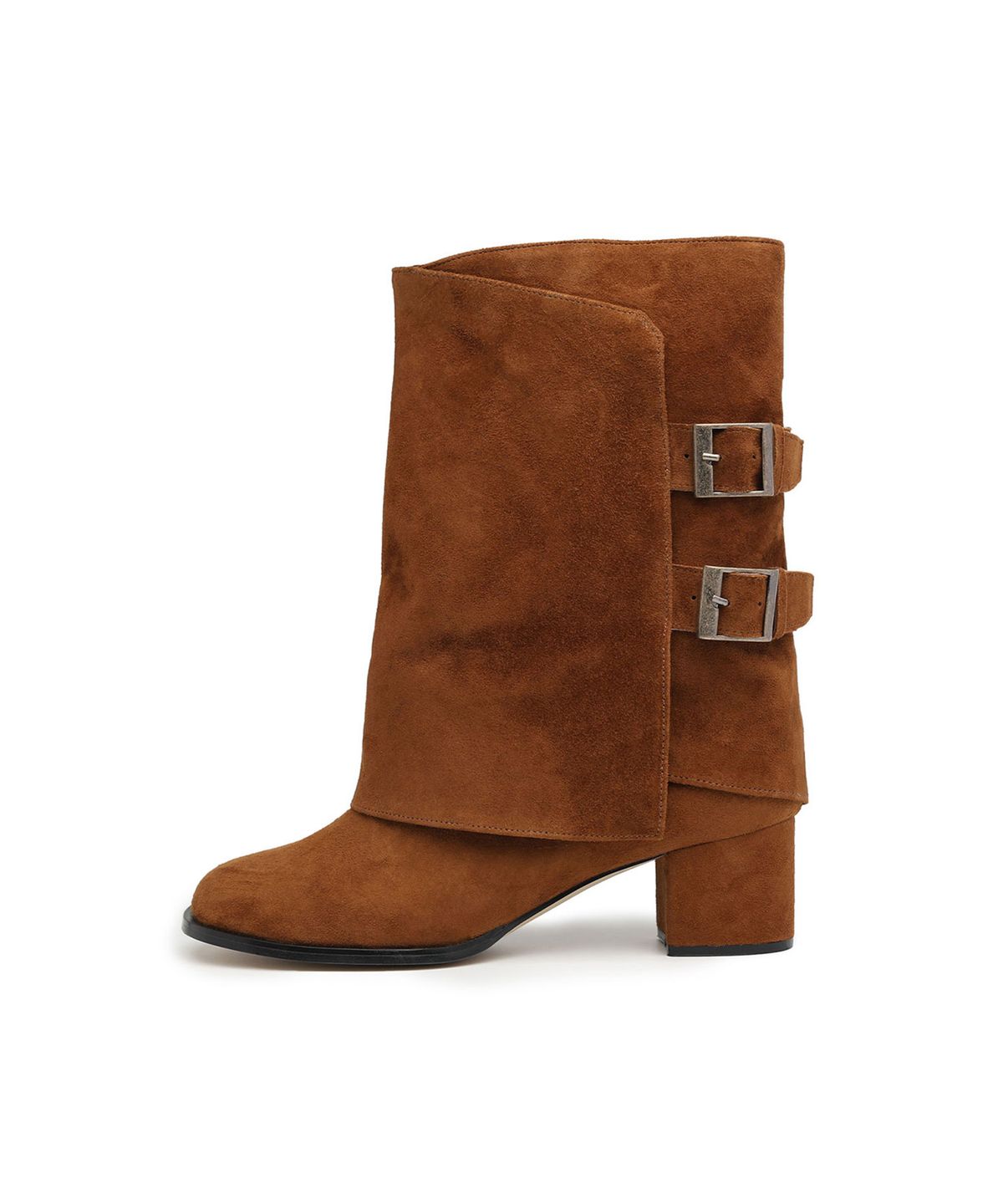 앤버터럼(ANDBUTTERUM) Russet_Middle Boots_Camel(BF5CBH22CA)