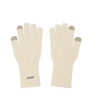 베이직 니트 글러브 아이보리