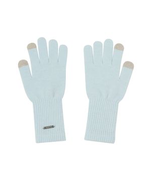 베이직 니트 글러브 라이트블루