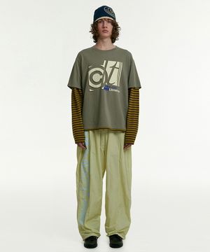 Softscript Track Pants Yellow