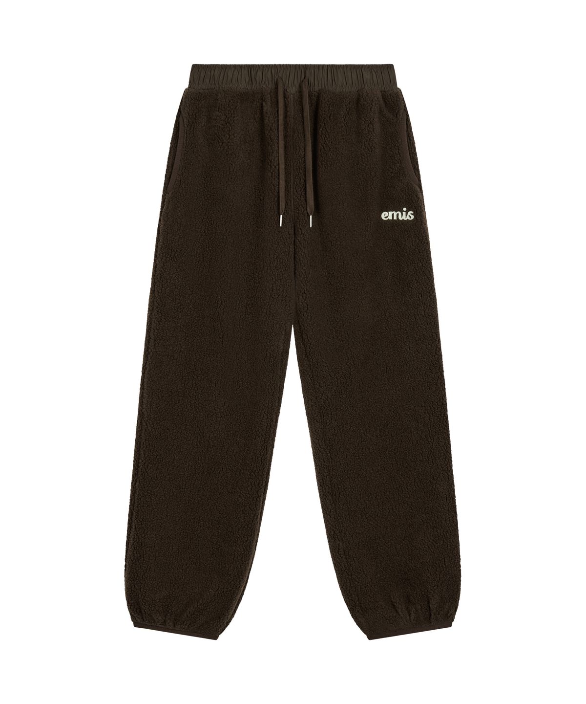 이미스(EMIS) (W) FLEECE JOGGER PANTS-BROWN