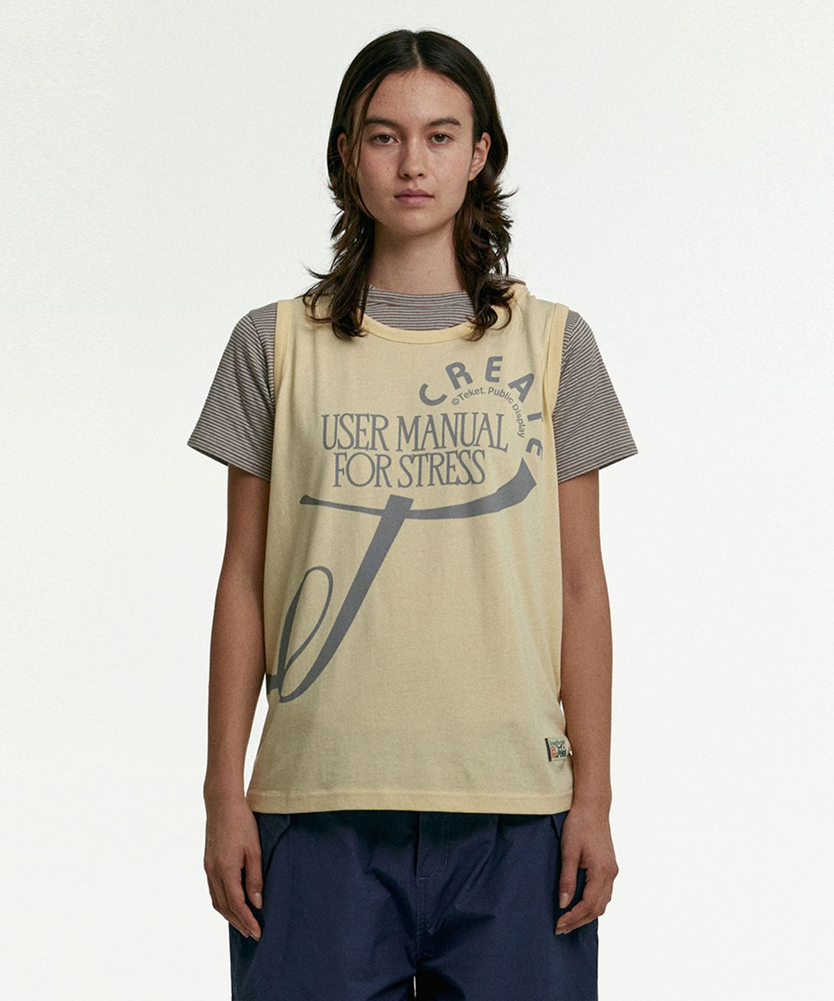 테켓(TEKET) User Manual Sleeveless Yellow