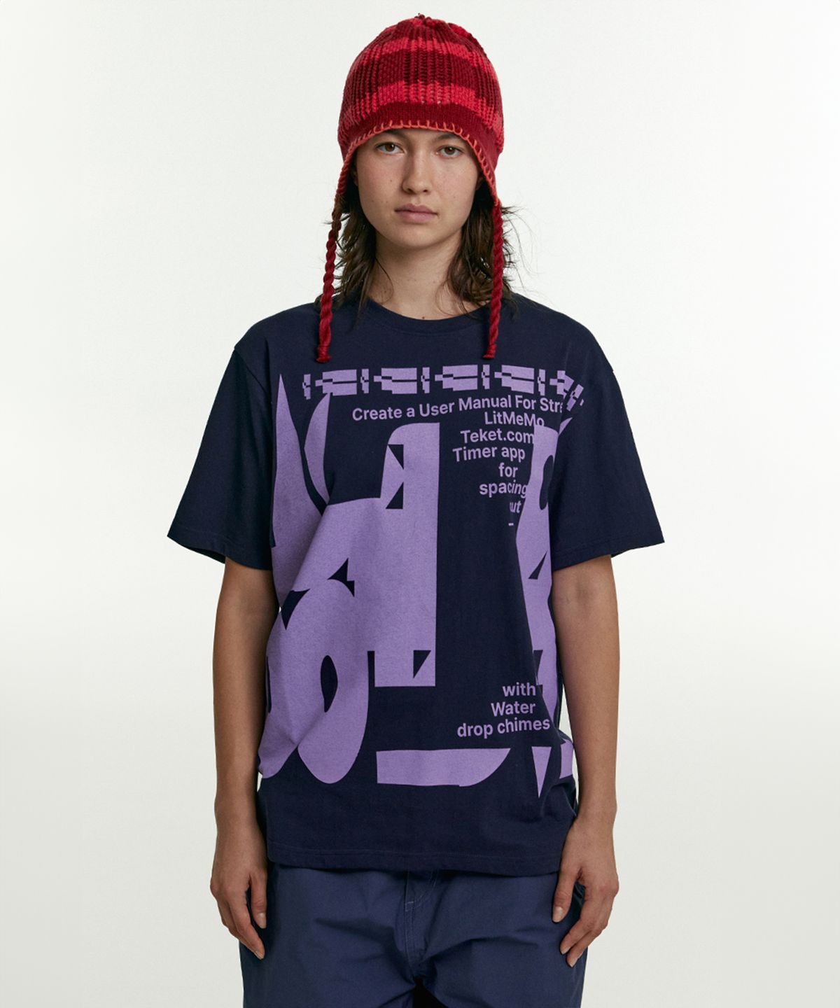 테켓(TEKET) Ease Loop Tee Navy