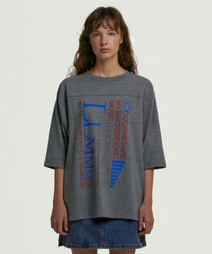 Volume 0 L/S Tee Melange Gray