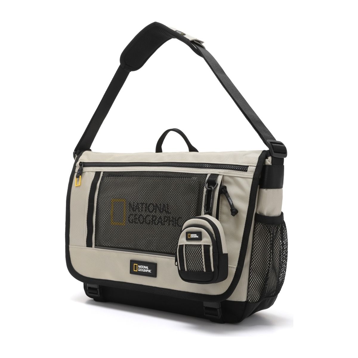 내셔널지오그래픽(NATIONALGEOGRAPHIC) N265ACR510 파치 메신저백 16 BEIGE