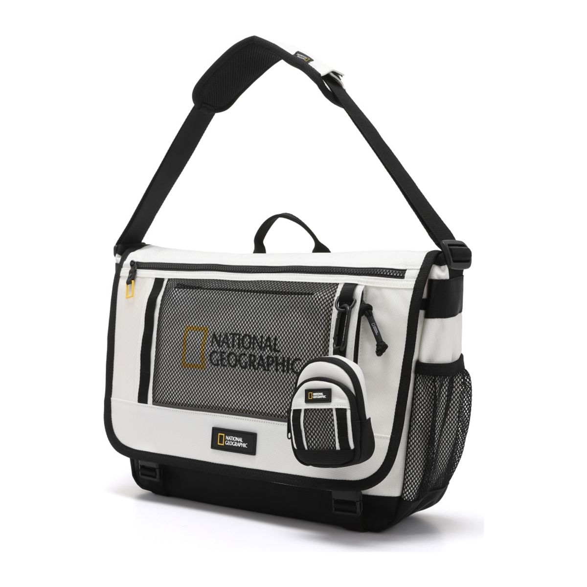 내셔널지오그래픽(NATIONALGEOGRAPHIC) N265ACR510 파치 메신저백 16 WHITE