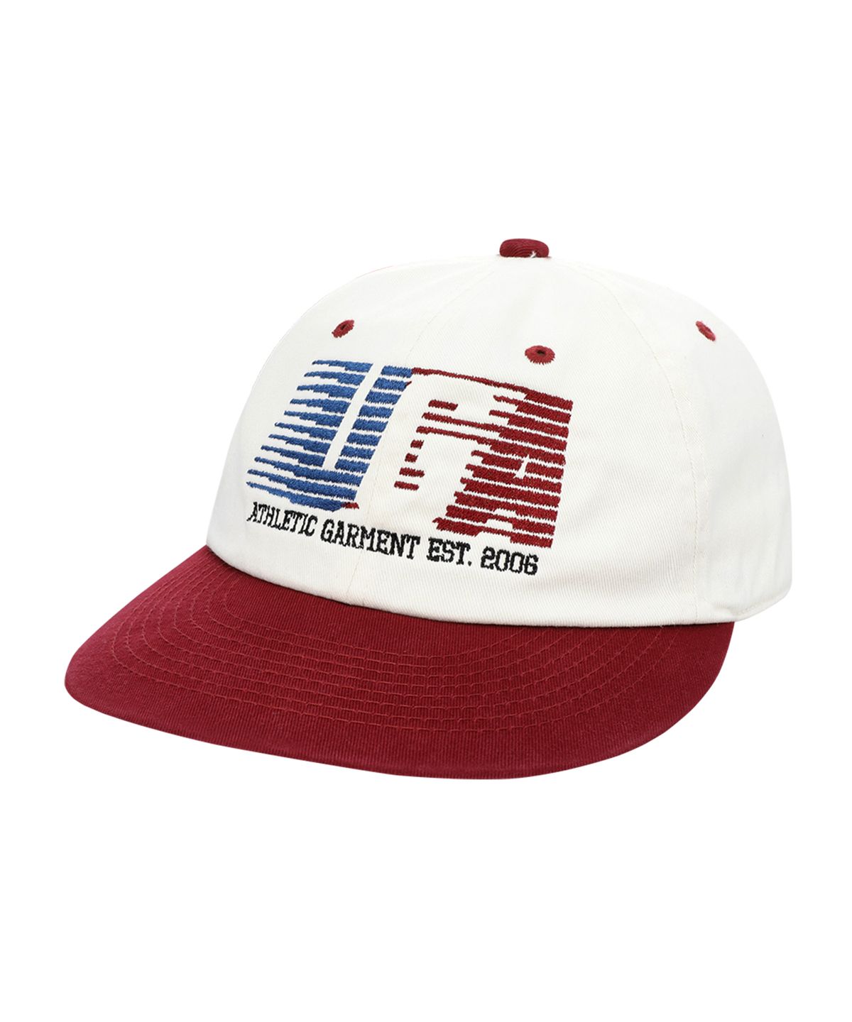 유니버스 가먼트(UNIVERSE GARMENT) UG 투톤 레트로 캡_Burgundy