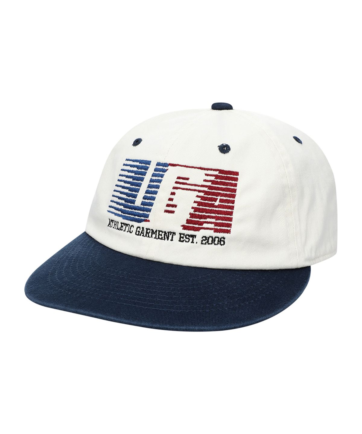 유니버스 가먼트(UNIVERSE GARMENT) UG 투톤 레트로 캡_Navy