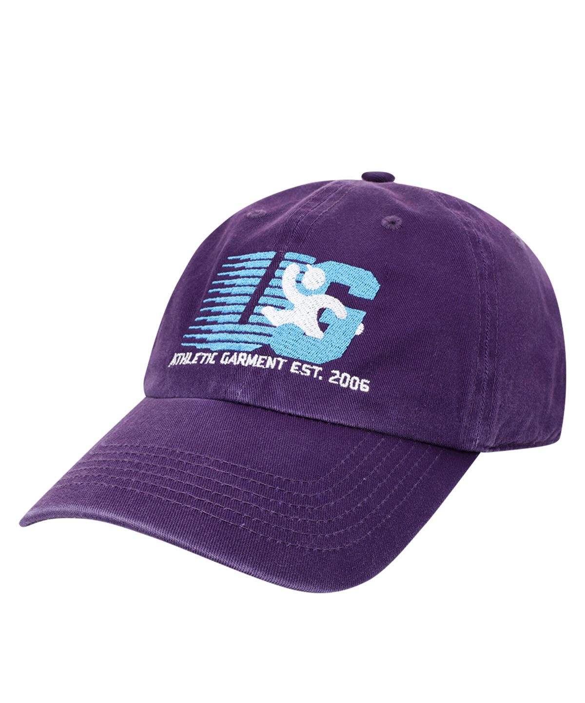 유니버스 가먼트(UNIVERSE GARMENT) UG 러닝 로고 볼캡_Purple