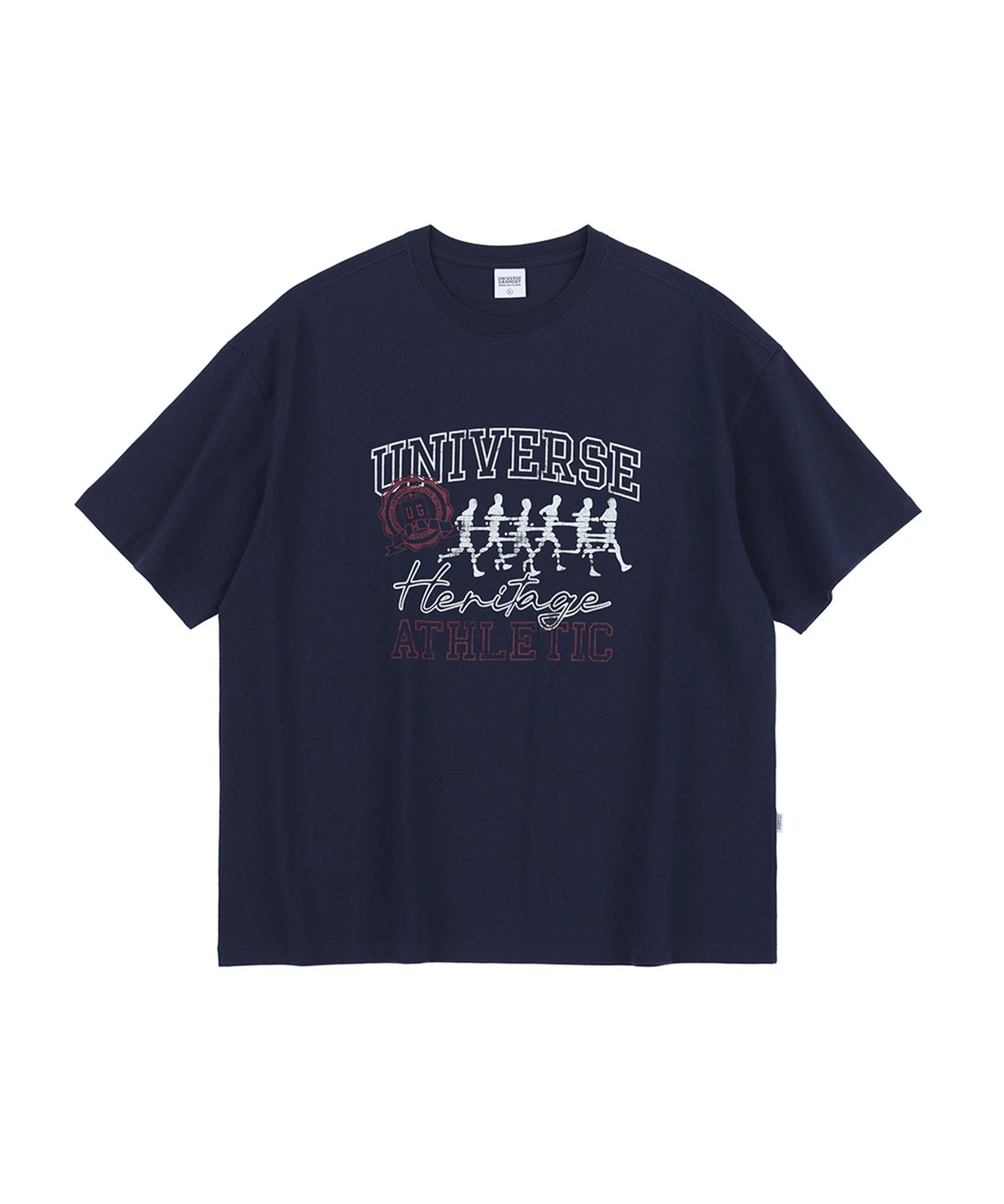 유니버스 가먼트(UNIVERSE GARMENT) UG 빈티지 애슬래틱 클럽 티셔츠_Navy