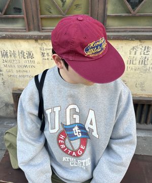 UGA 애슬래틱 기모 스웻셔츠_Melange Grey