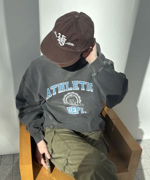 피그먼트 다잉 리버스 스웻셔츠_Charcoal