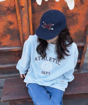 피그먼트 다잉 리버스 스웻셔츠_Light Blue