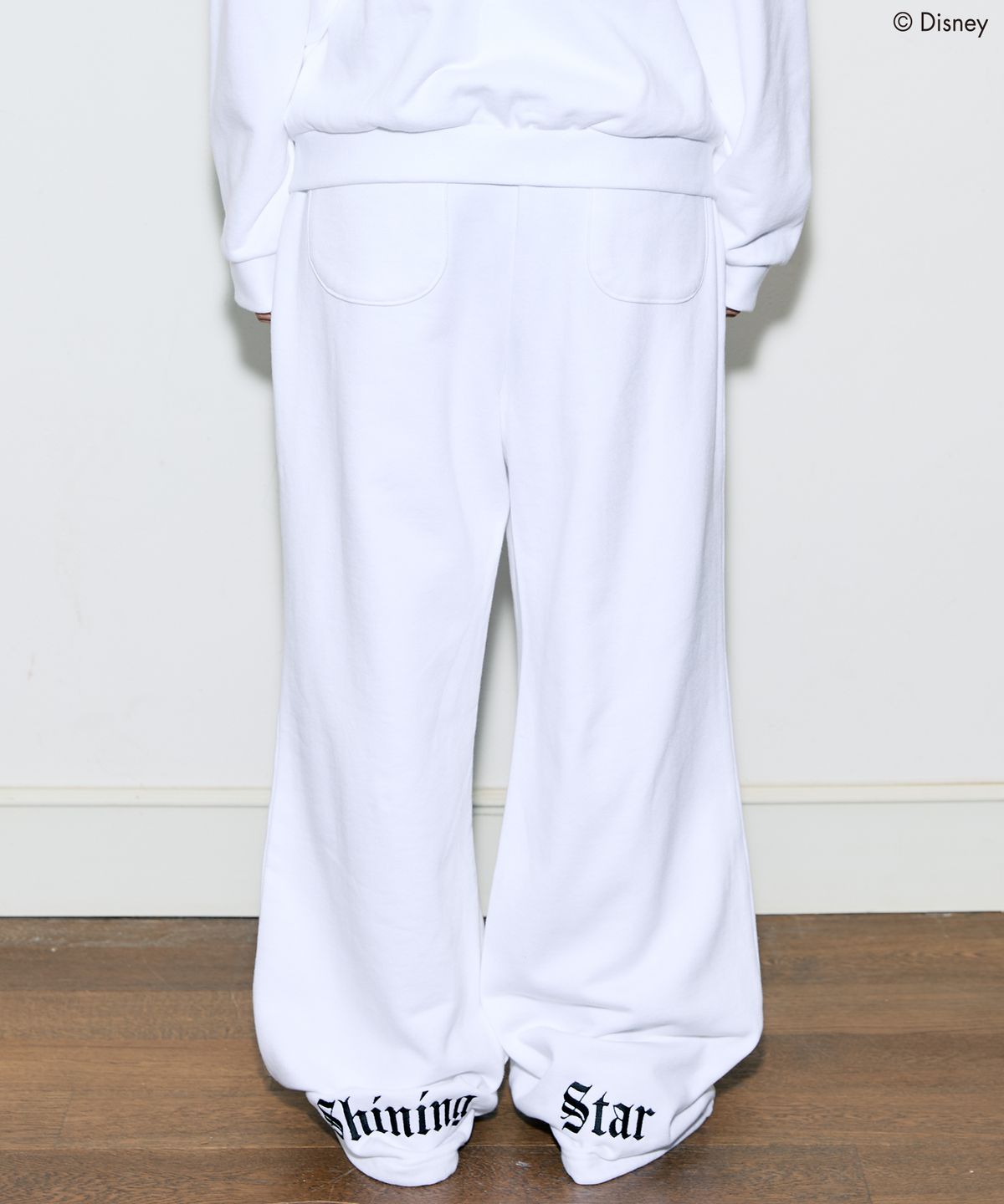 라티젠(LARTIGENT) [DISNEY] WISH_SPARKLE TRAINING PANTS(WHITE)