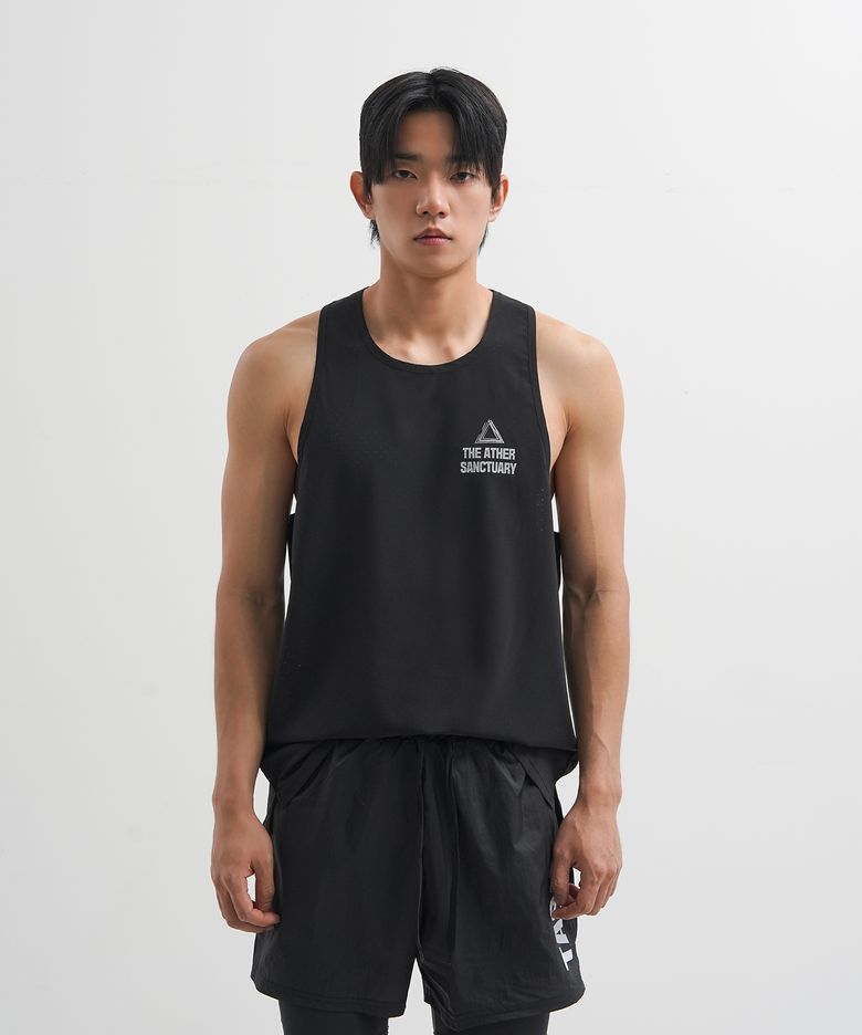 에테르 펀칭 러닝 싱글렛