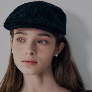 Velvet hunting cap_2color