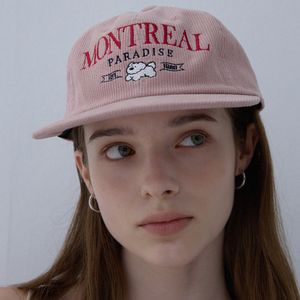 Coduroy camp cap_4color