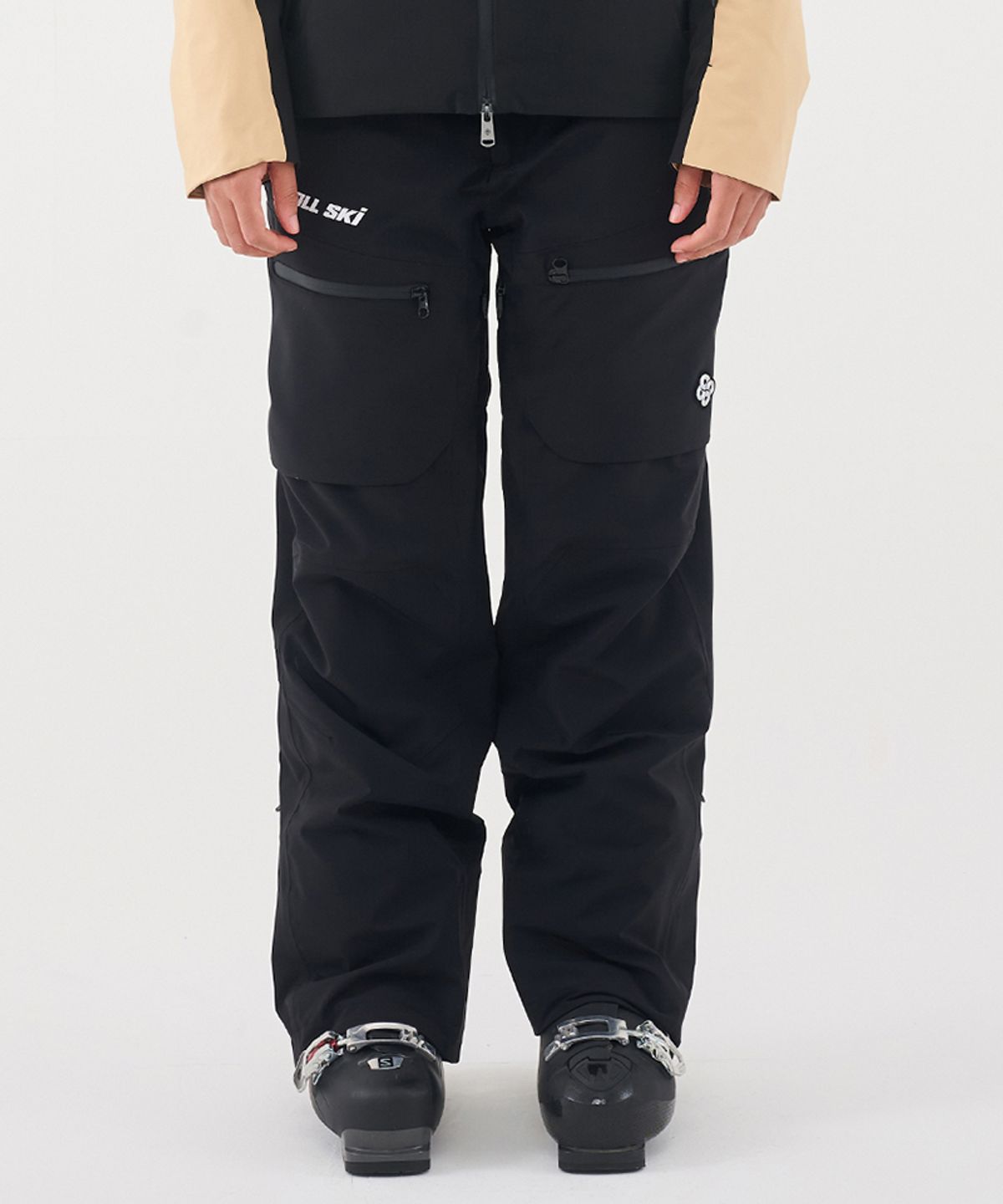 돌아우터웨어(DOLL OUTERWEAR) 2425 폰도 스키 팬츠 BLACK 남녀공용