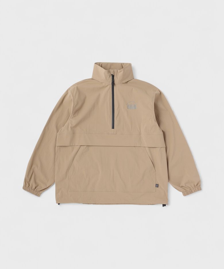 나일론 아노락 후디 BROWN