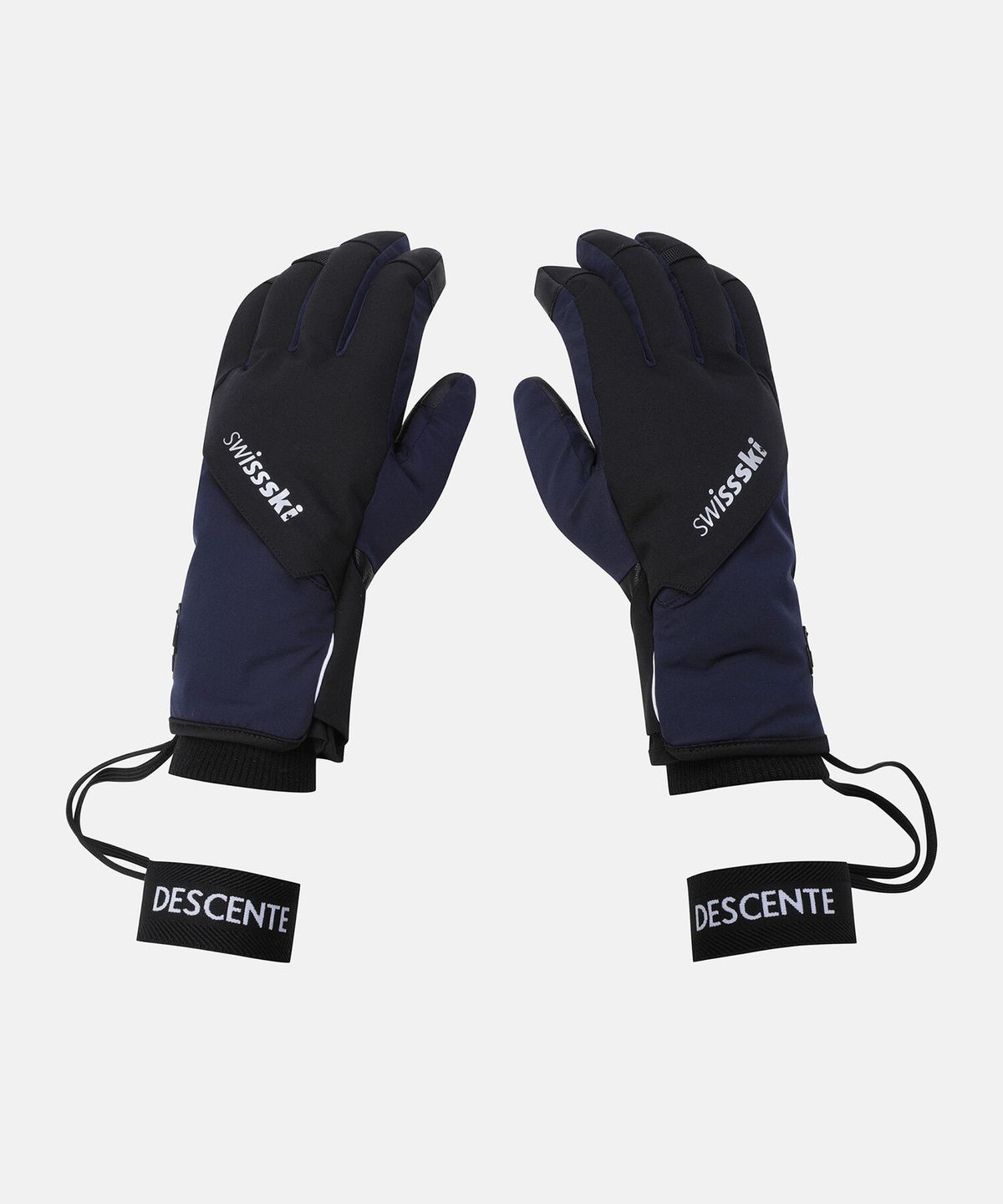 데상트(DESCENTE) 스위스 스키 장갑 네이비 SQ423IGLN0
