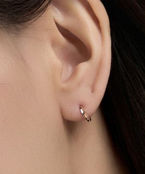 볼륨 리프 10K 골드 원터치 링귀걸이 LOTP3009T