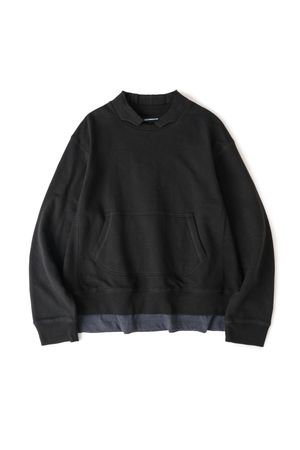 Overlay Sweatshirt Black