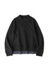 Overlay Sweatshirt Black