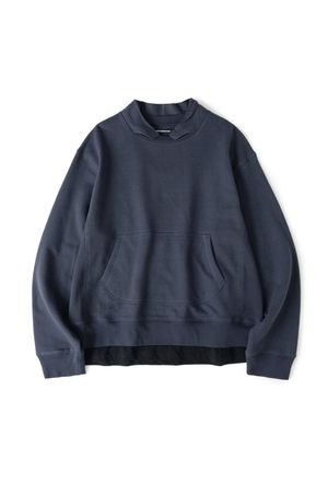 Overlay Sweatshirt Dark Navy