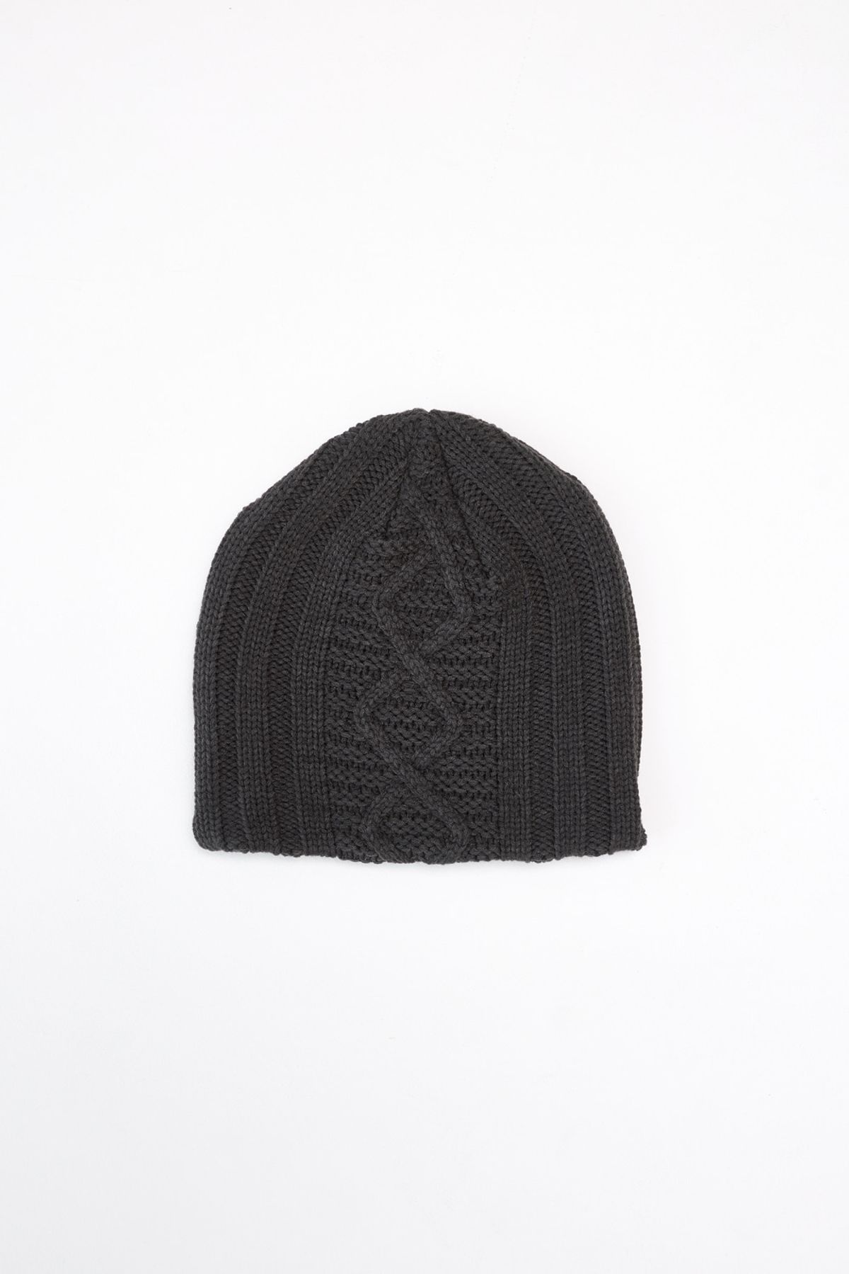 해칭룸(HATCHINGROOM) Jacquard Big Beanie Charcoal