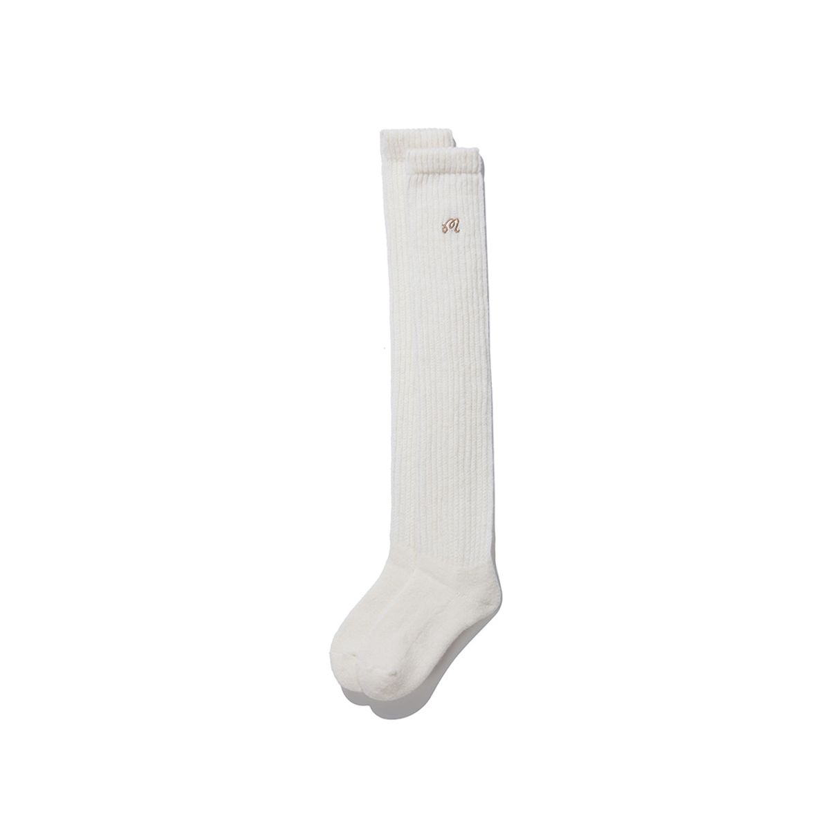 말본 골프(MALBON GOLF) M 포인트 니트 삭스 IVORY (WOMAN)