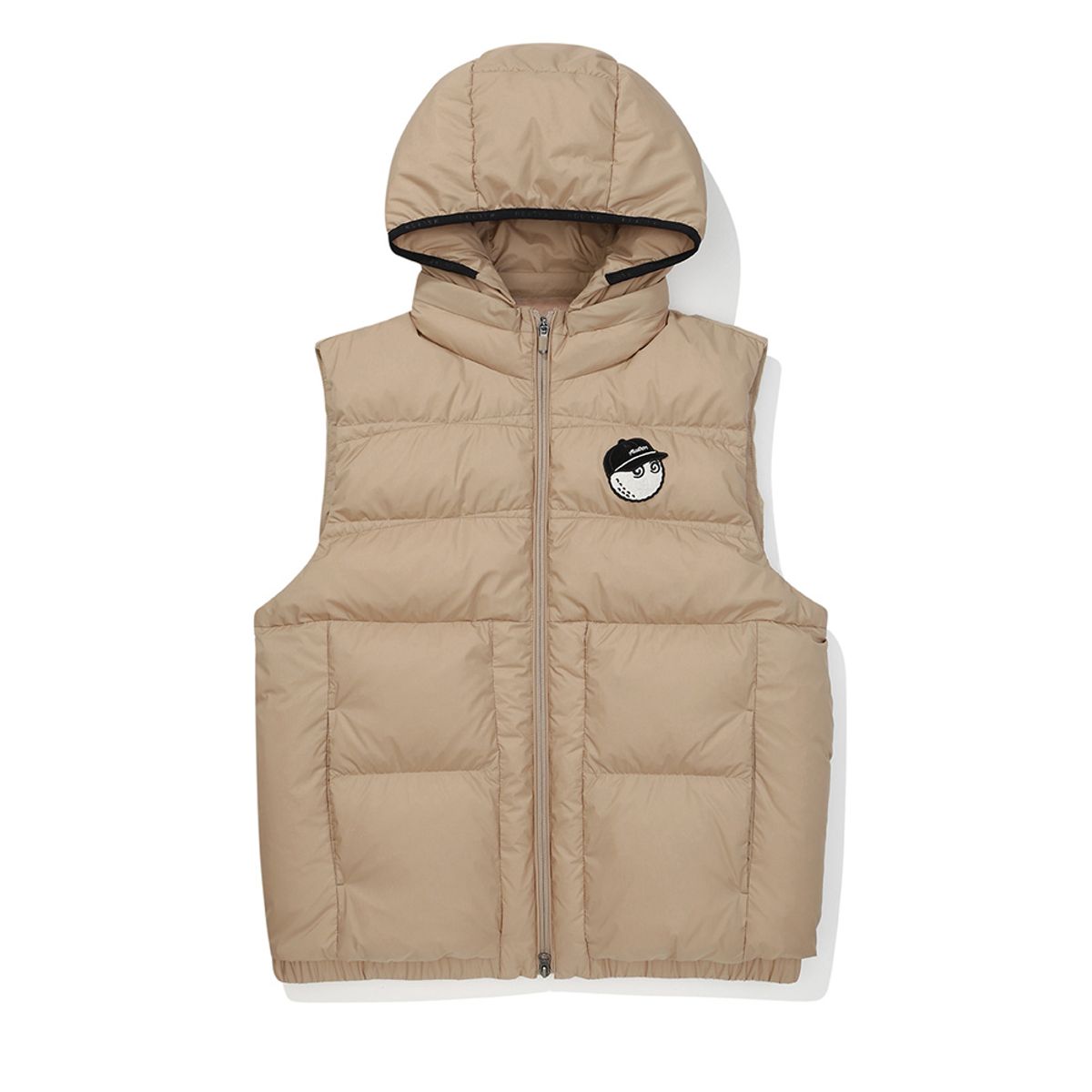 말본 골프(MALBON GOLF) 버킷 포인트 다운 베스트 BEIGE (MAN)
