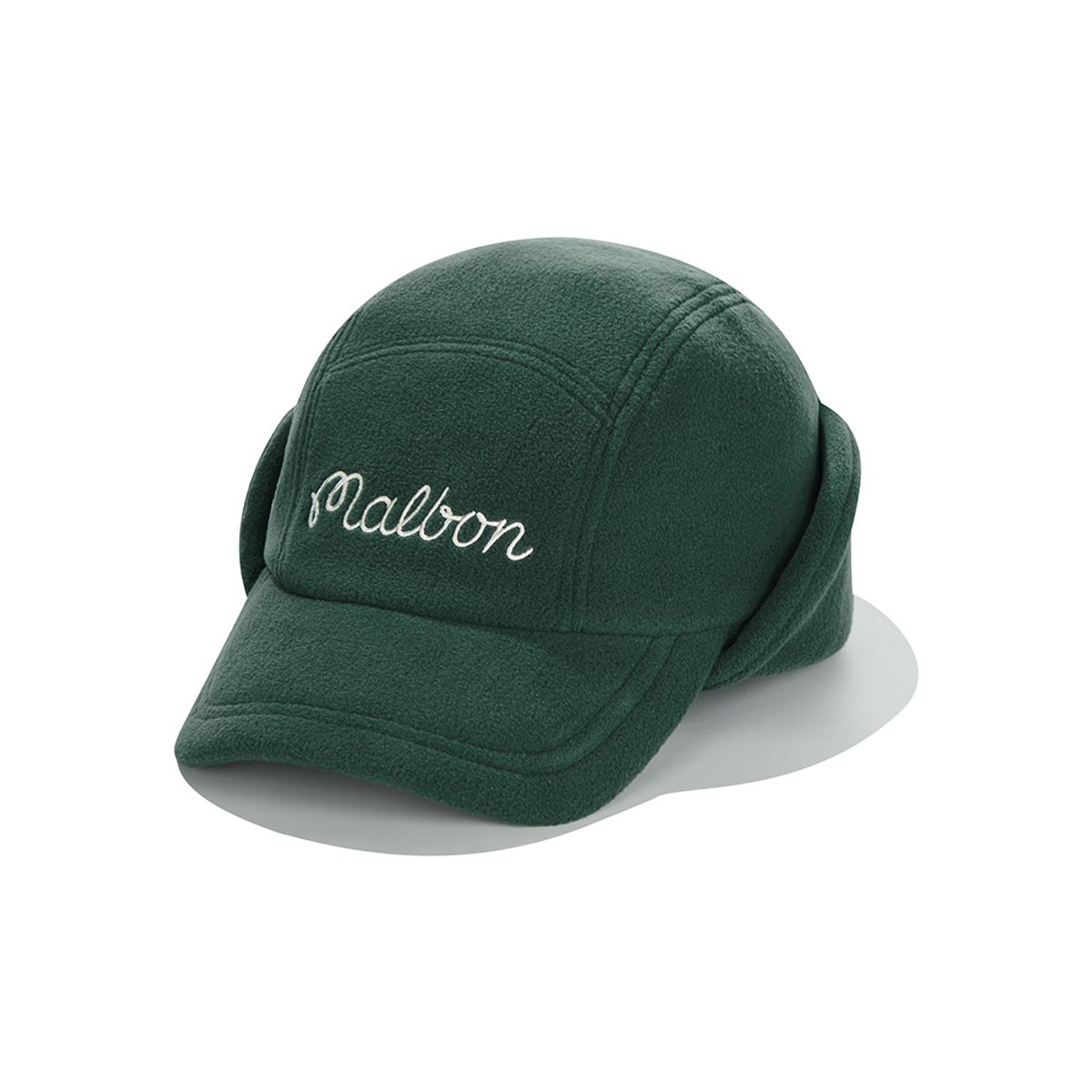 말본 골프(MALBON GOLF) 플리스 귀달이 캡 GREEN