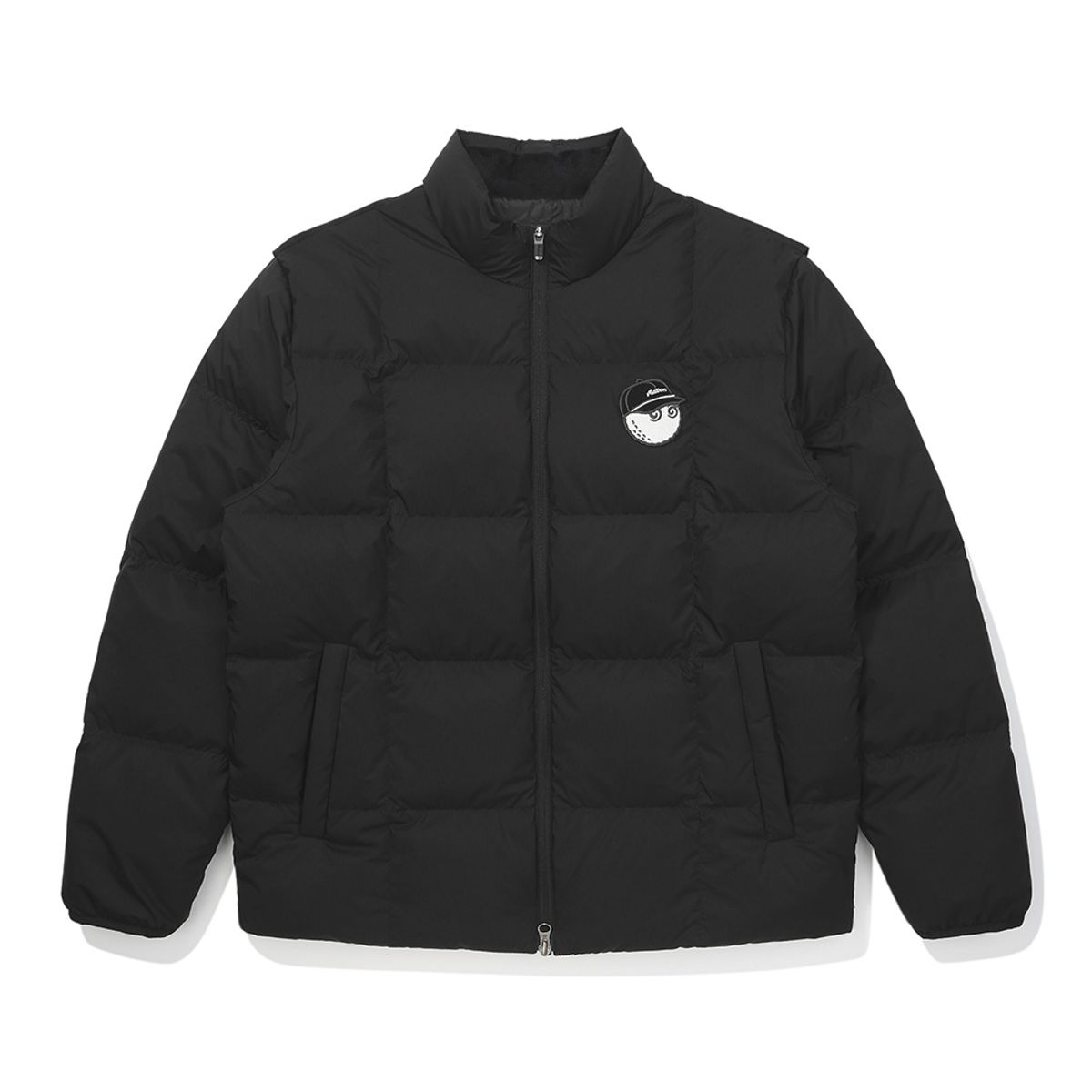 말본 골프(MALBON GOLF) 경량 스윙다운 자켓 BLACK (MAN)