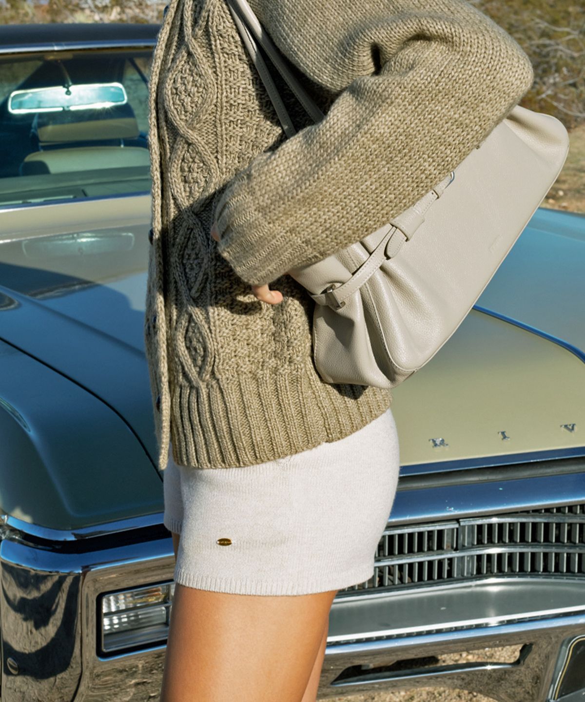 폴뉴아(FOLNUA) NOA KNIT SHORT PANTS (OATMEAL)