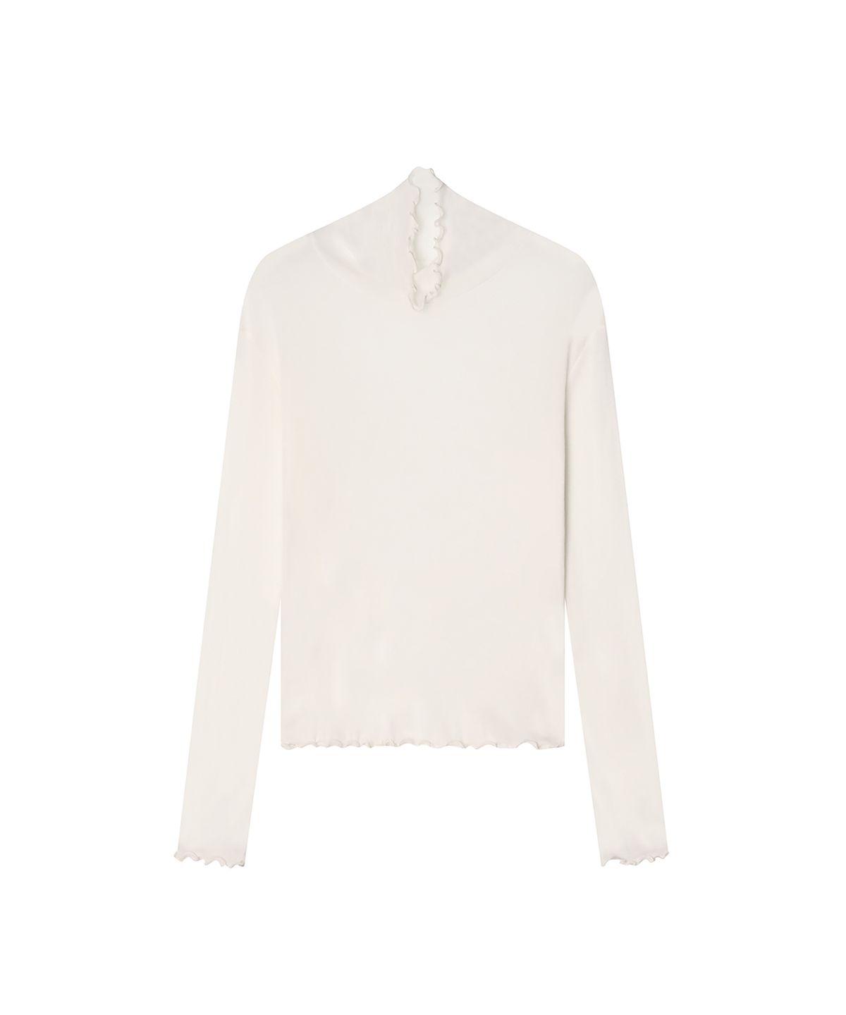 메이버유(MAYVERU) Prim turtleneck t-shirt _ Ivory