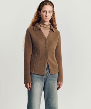 Prim wool cardigan knitwear _ Beige