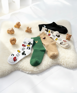 [무신사 단독 상품] 디즈니 키즈 양말 5P SET