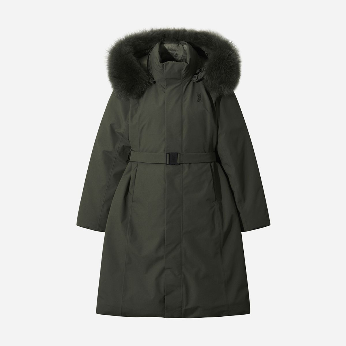 디오디(DOD) 여성) 데카히트 구스 롱다운 자켓(D.CHARCOAL GREY)