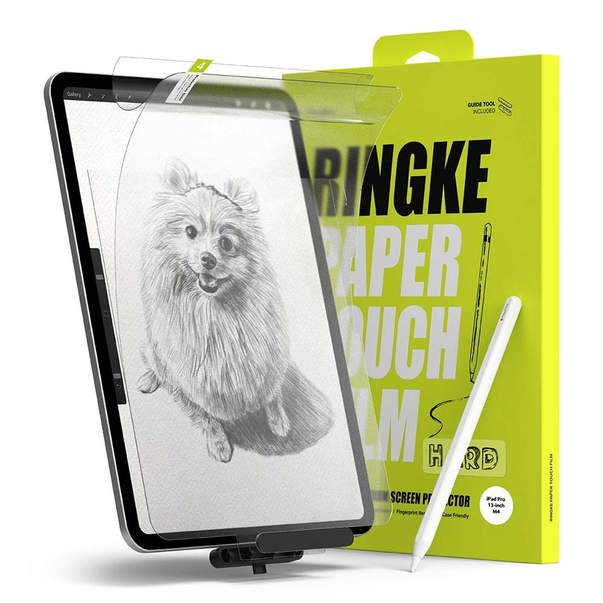 링케(RINGKE) 아이패드 프로 13인치 M5 M4 액정 보호 필름 페이퍼 터치 종이질감 2매