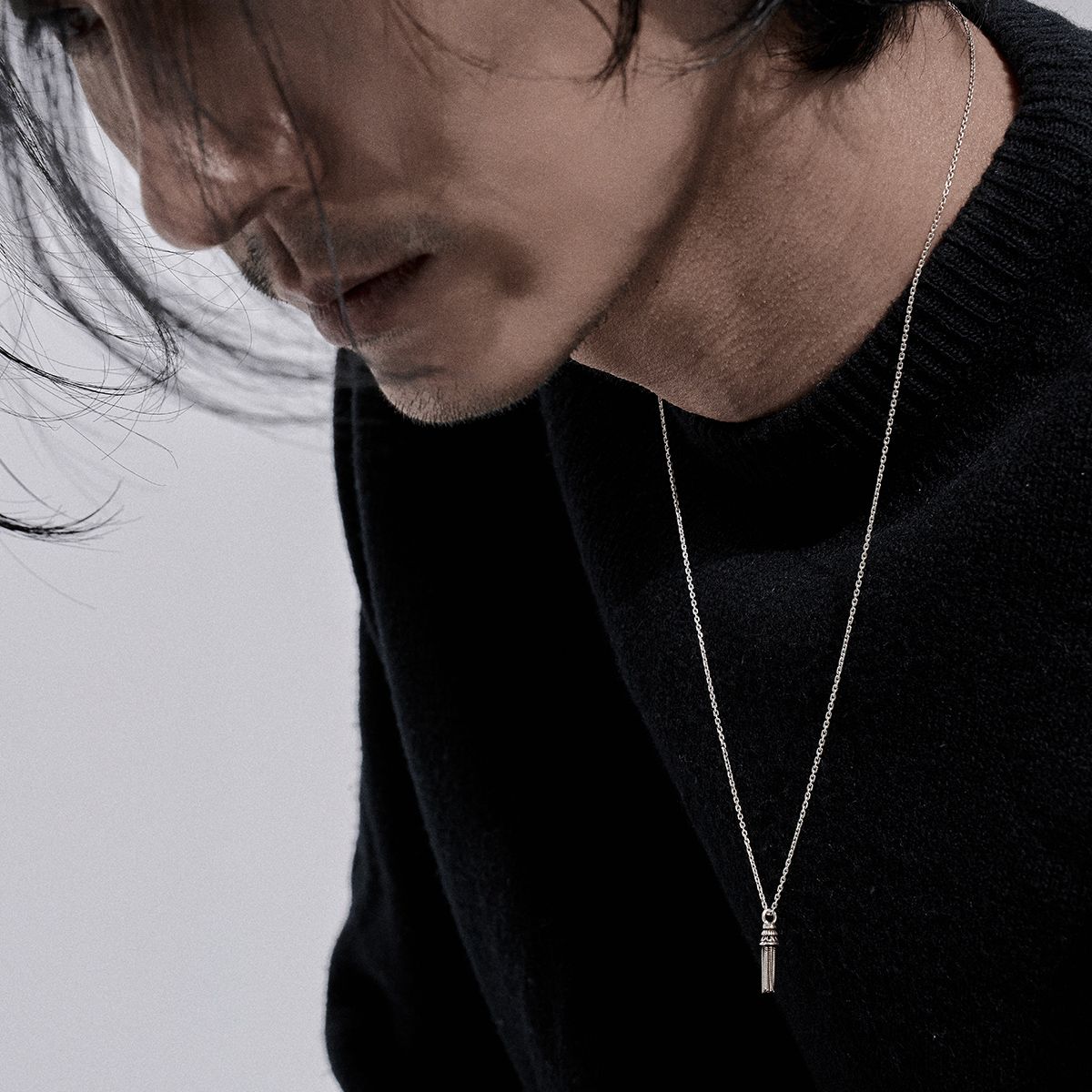 실버태그(SILVERTAG) SIN-25FW4 태슬 925 실버 목걸이