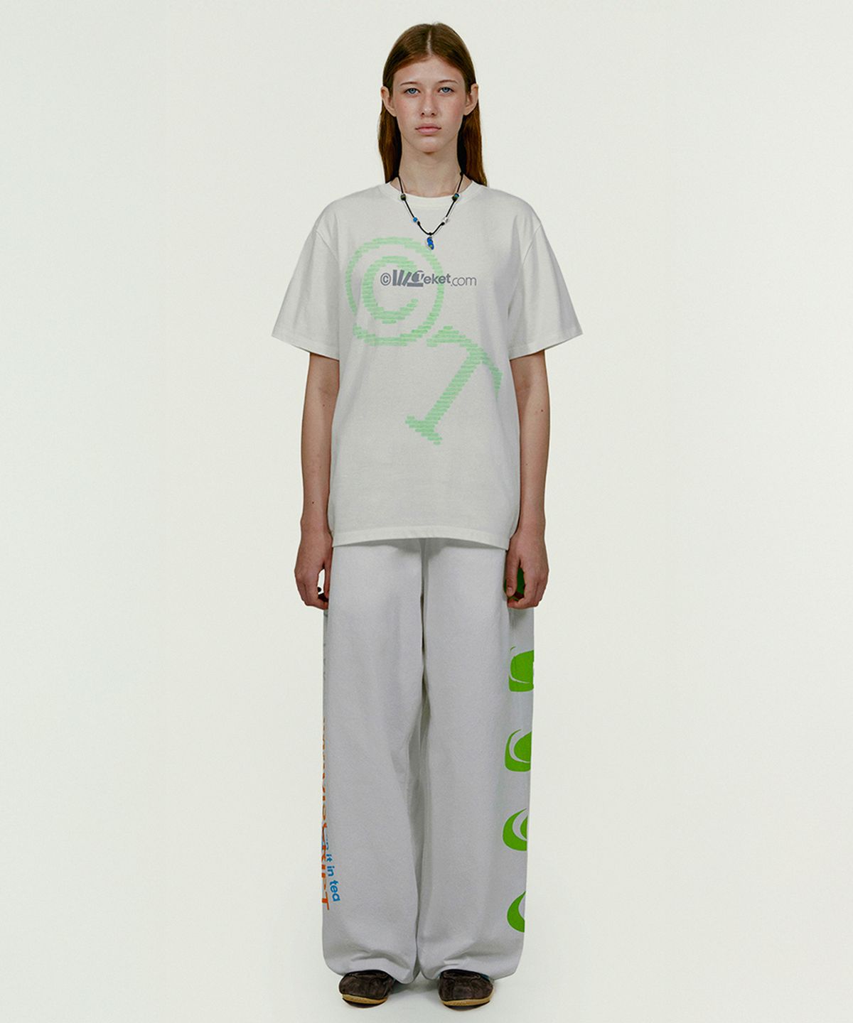 테켓(TEKET) Imagiscript Easy Pants White