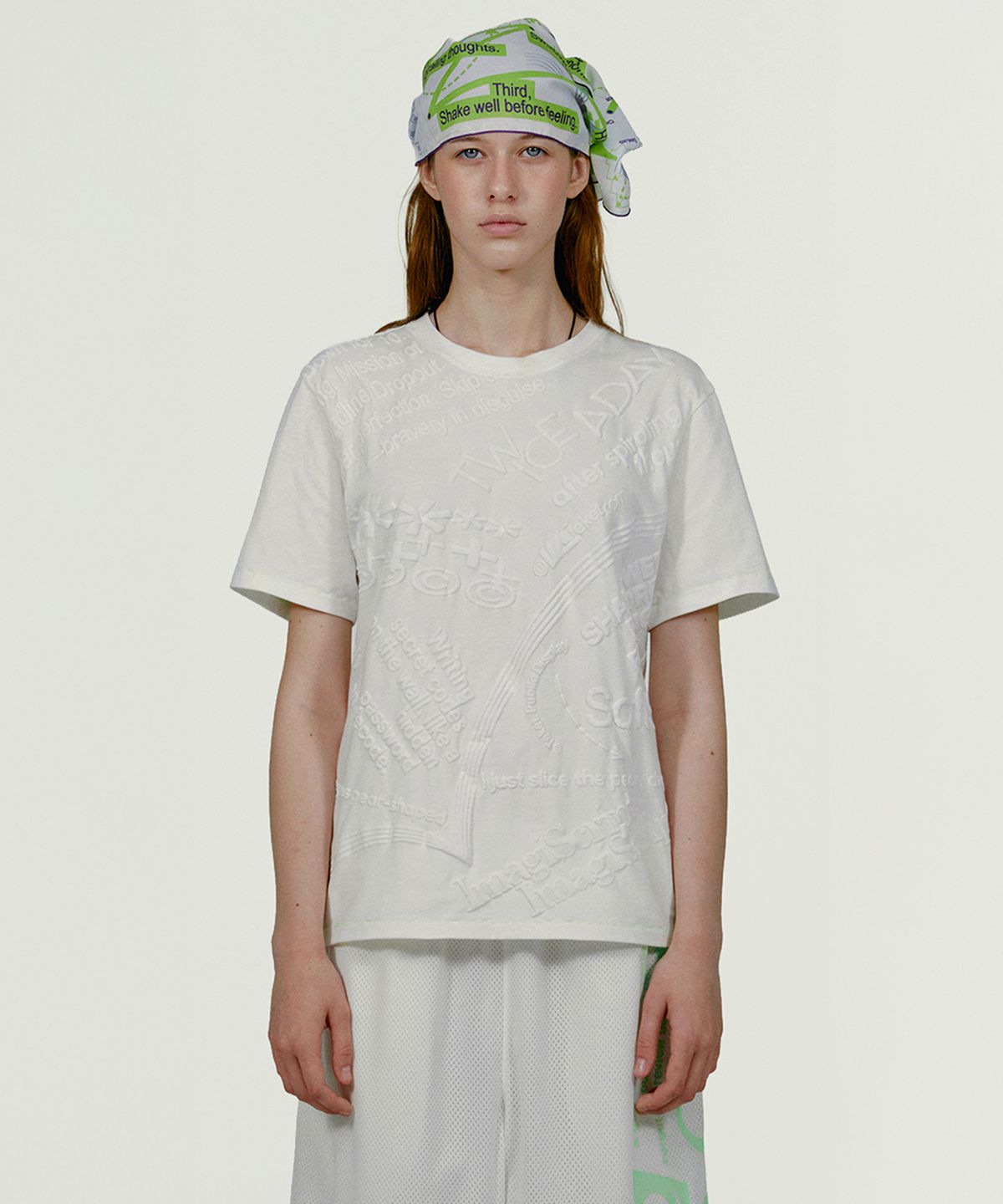 테켓(TEKET) Imagiscript Tee White