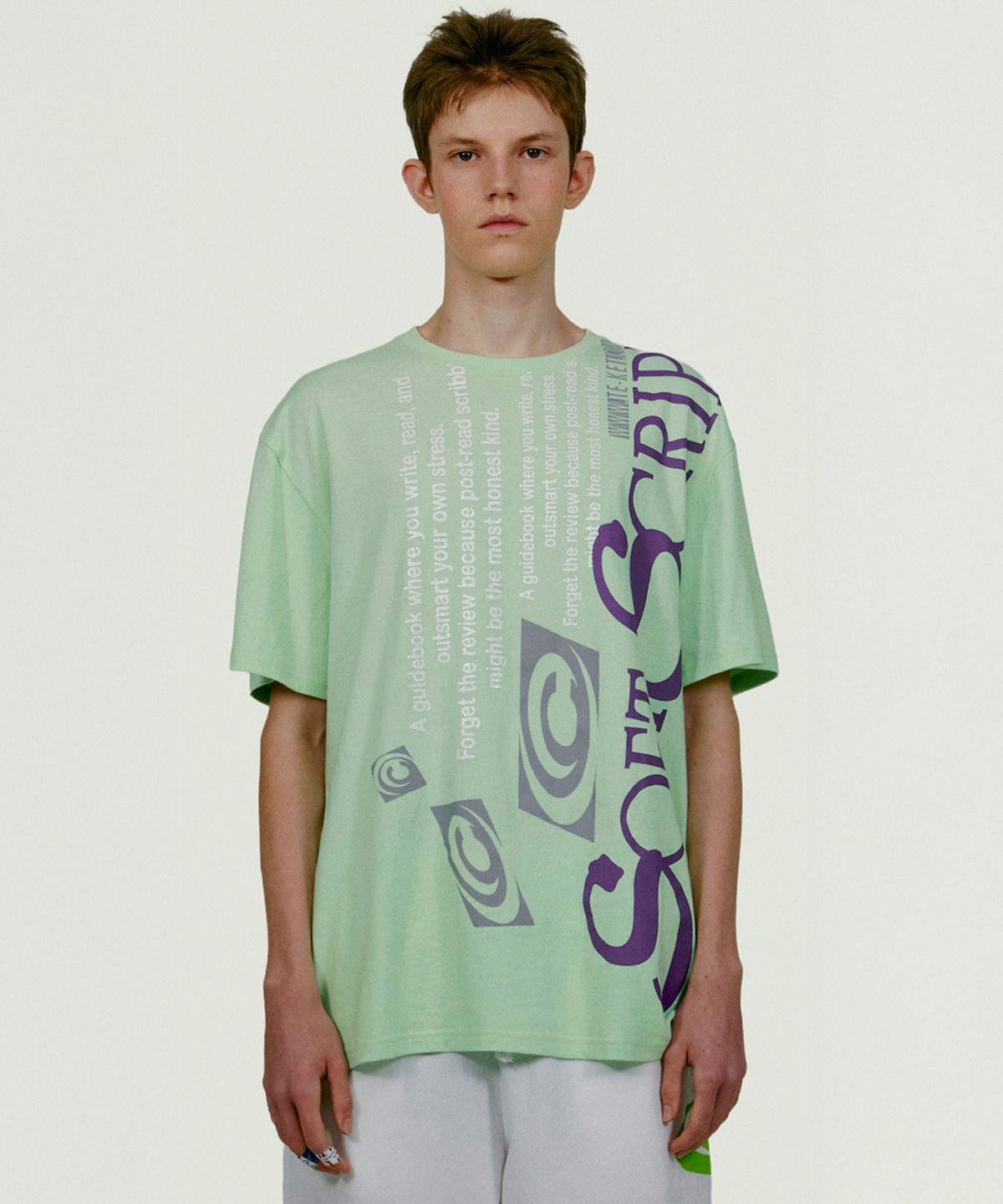 테켓(TEKET) Softscript Tee Light Green