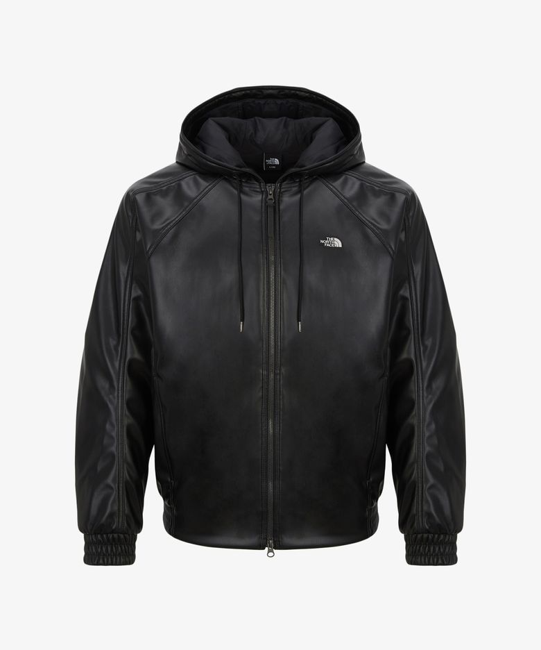 NM5PR52A 루노 후드 집업 BLACK